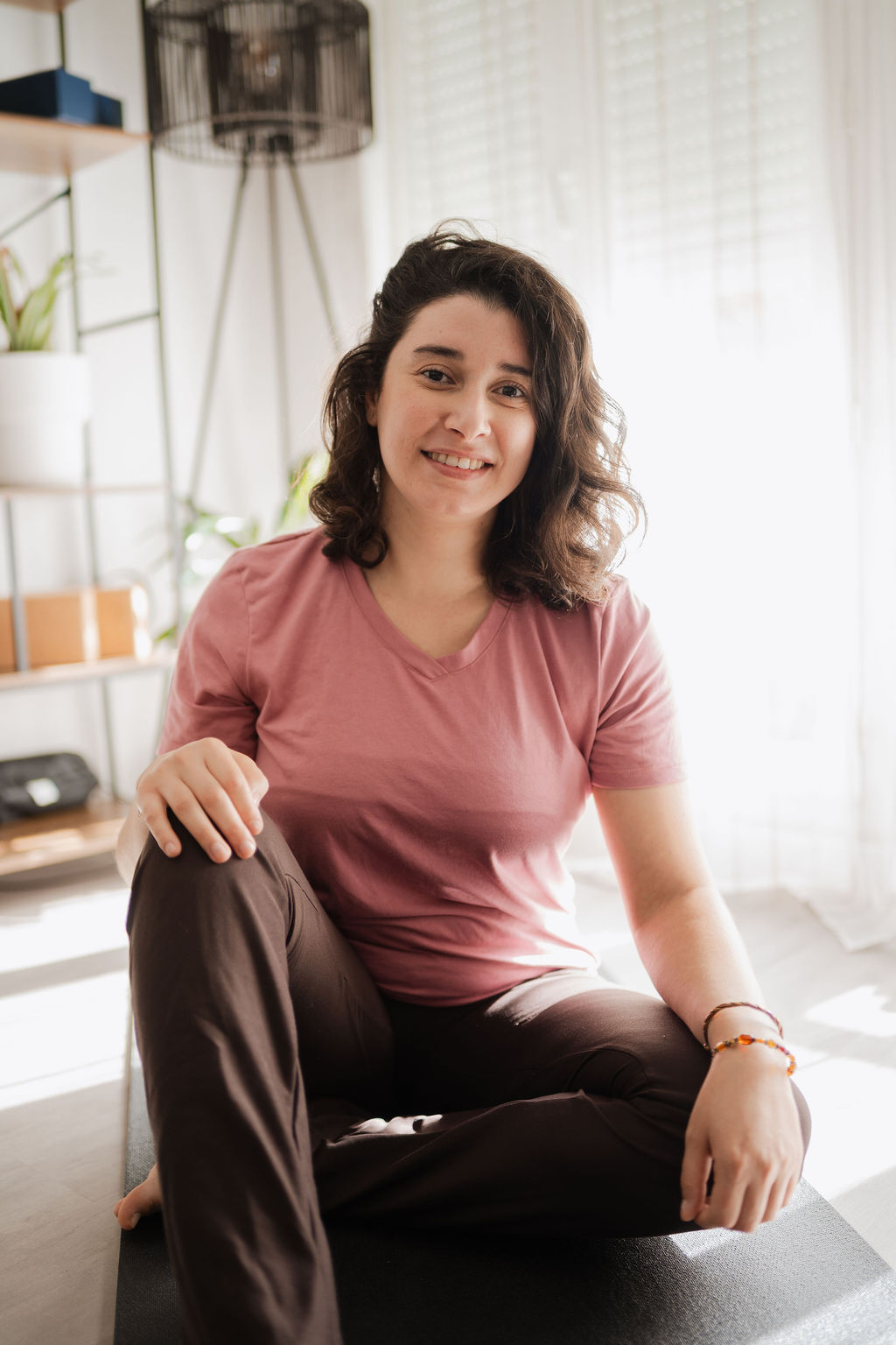 Basma, fondatrice de YogaOps